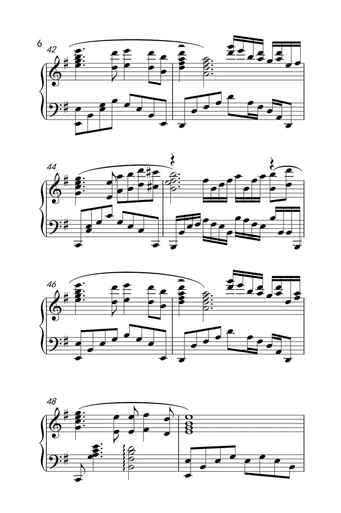 铁血丹心（《弹吧音教》制谱版）