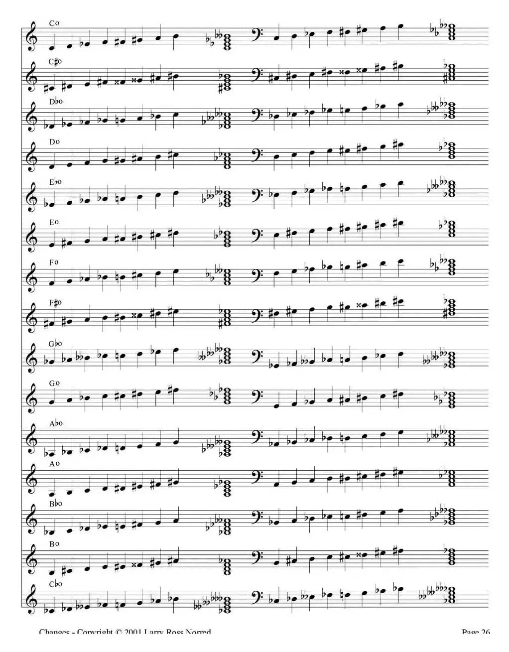Changes（爵士乐和弦教材）（P21-40）