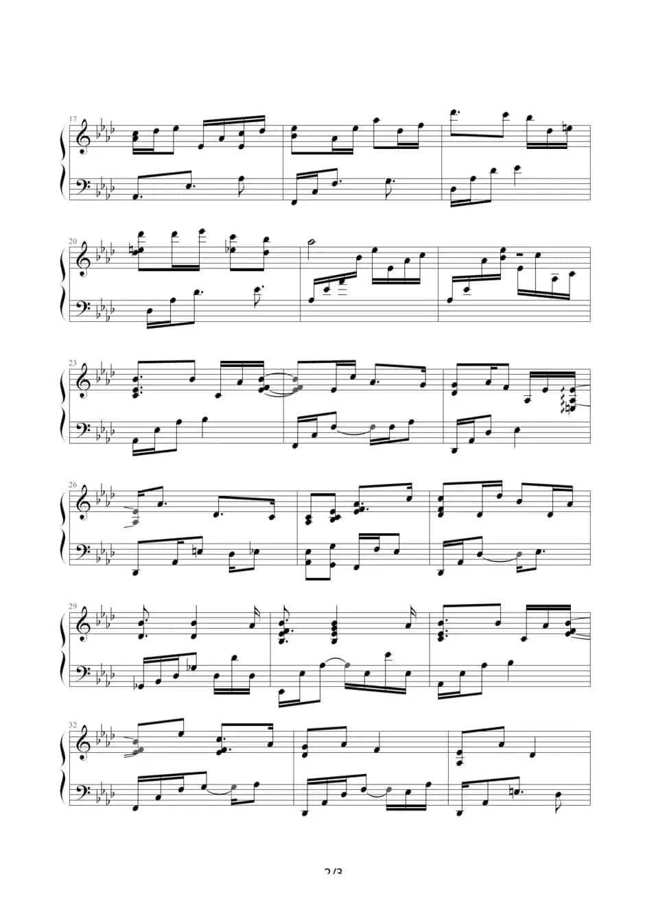 Reflection（花木兰）