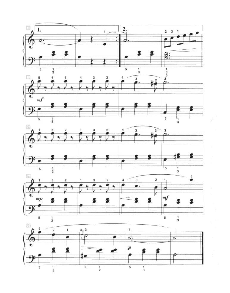 多瑙河之波（儿童古典钢琴小品）