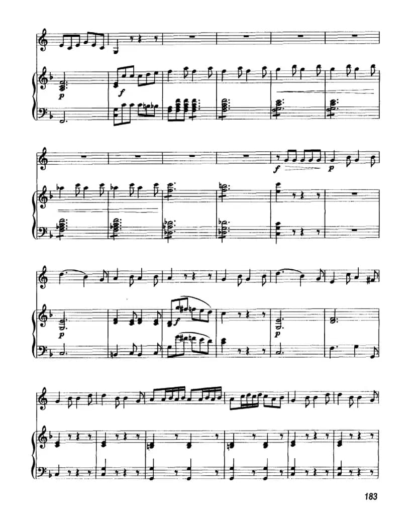 回旋曲（圆号+钢琴伴奏）