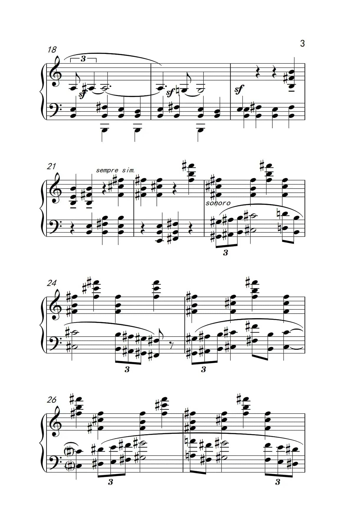 进行曲（巴托克 小宇宙 钢琴教程 6）