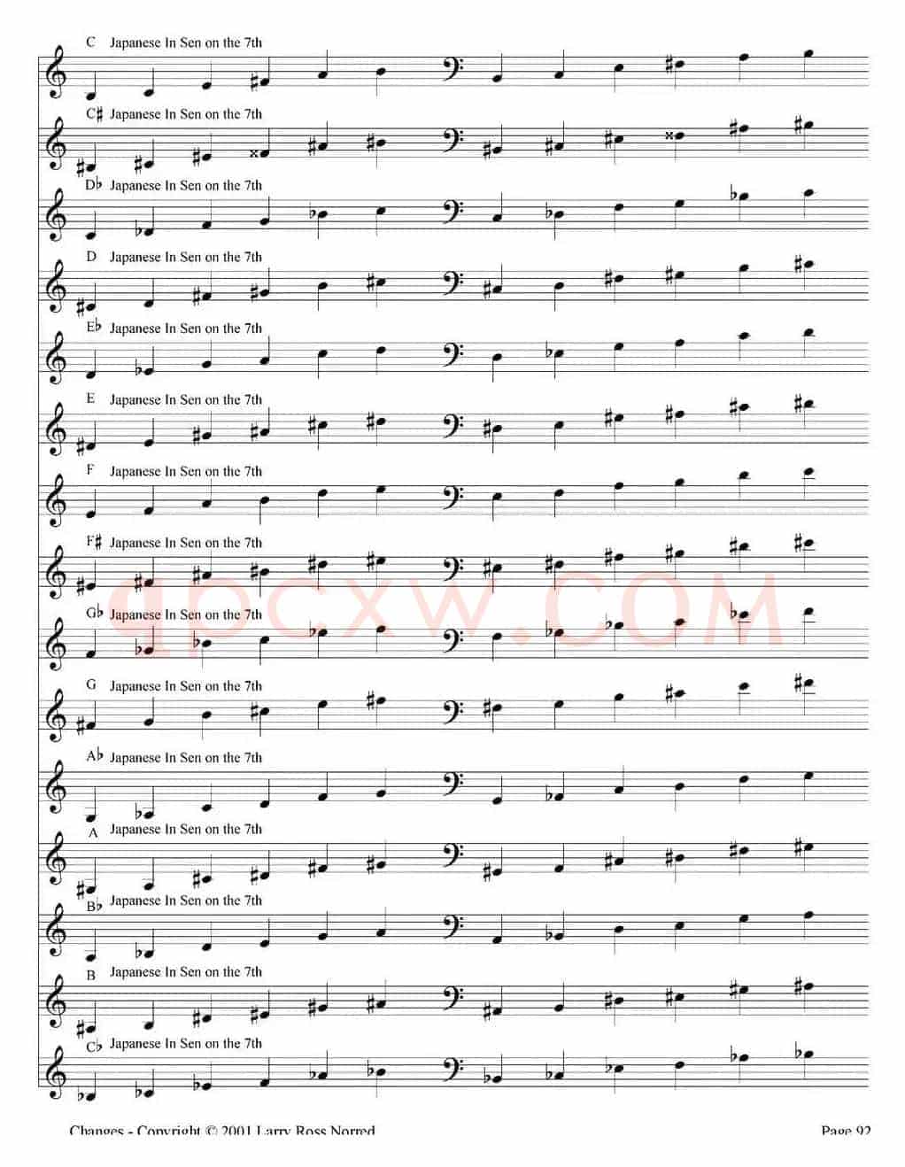 Changes（爵士乐和弦教材）（P81-100）