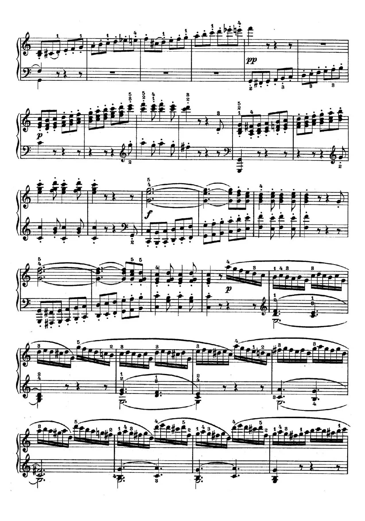 Piano Sonata in C Op.2 No.3（C大调第三钢琴奏鸣曲）