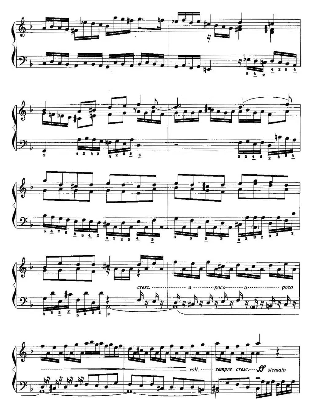 手风琴复调作品：d小调托卡塔与赋格