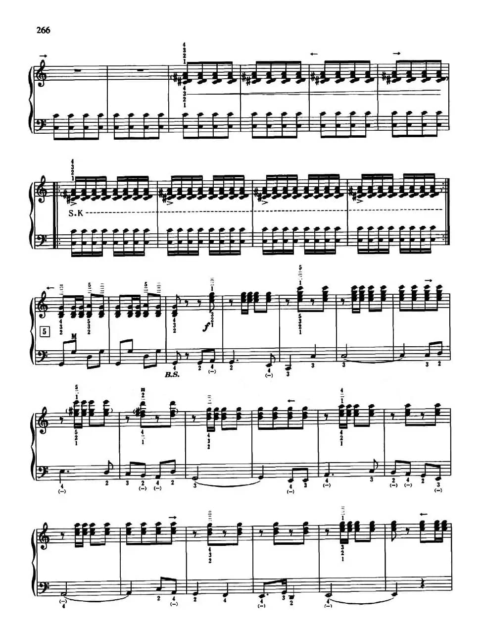 我为祖国守大桥（带指法）