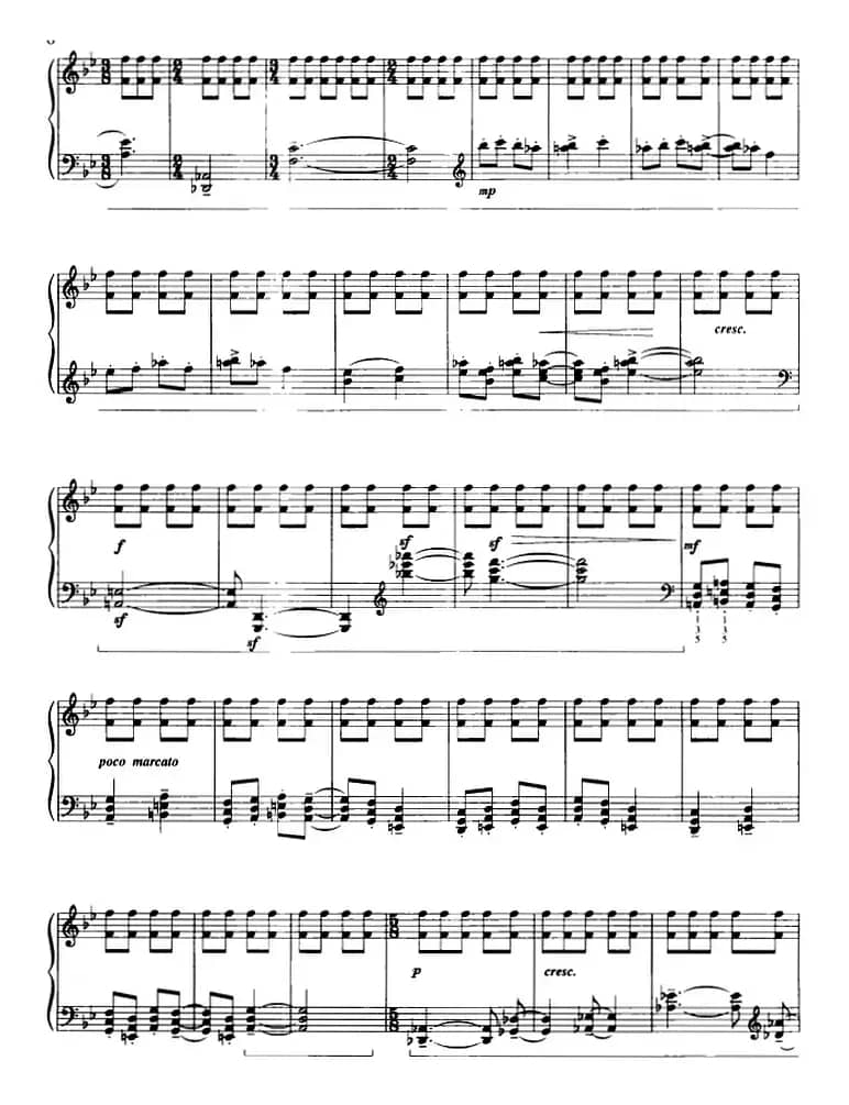 中国民歌七首·（2）太阳出来喜洋洋（四川）