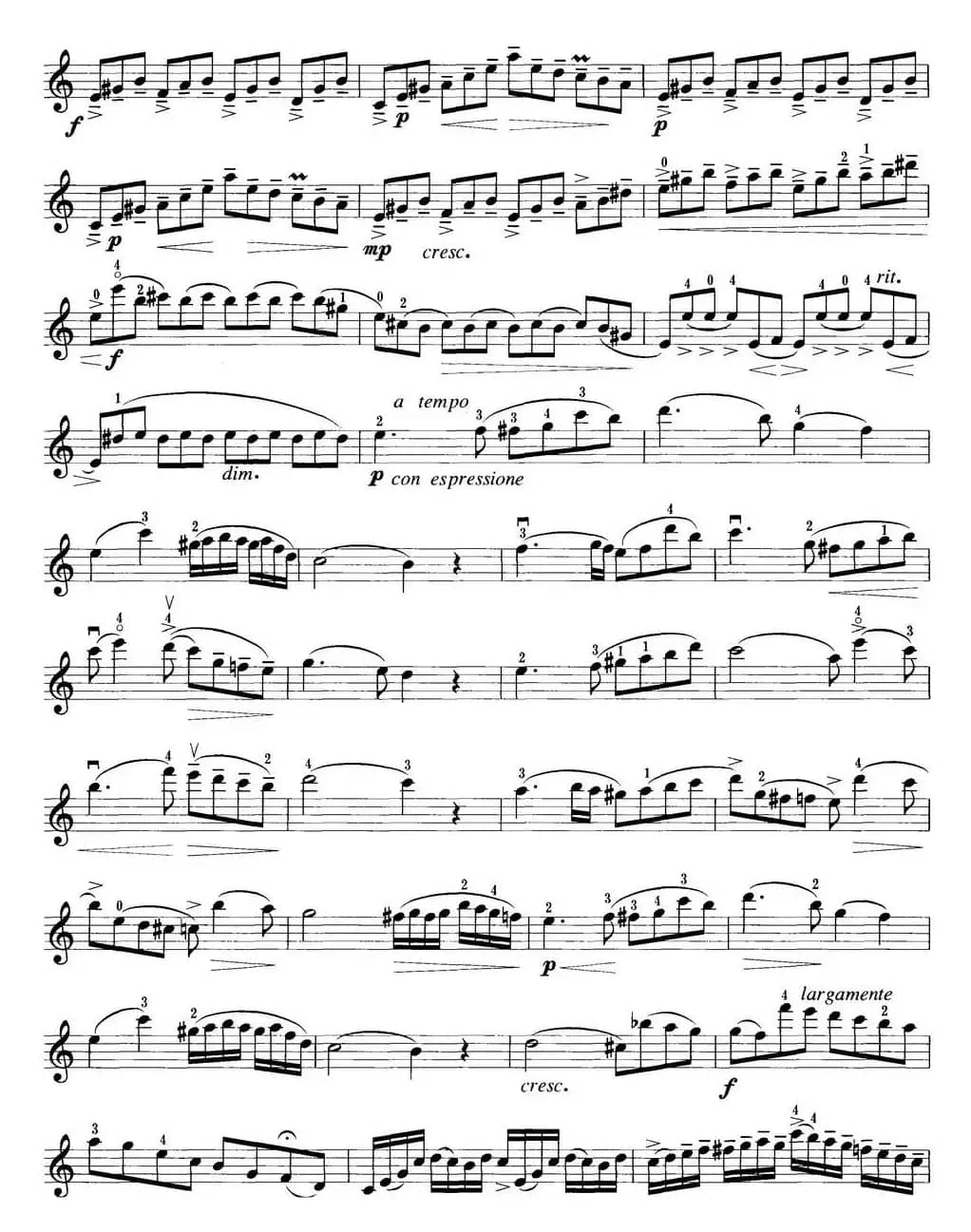 小提琴考级第五级：外国乐曲（6首）