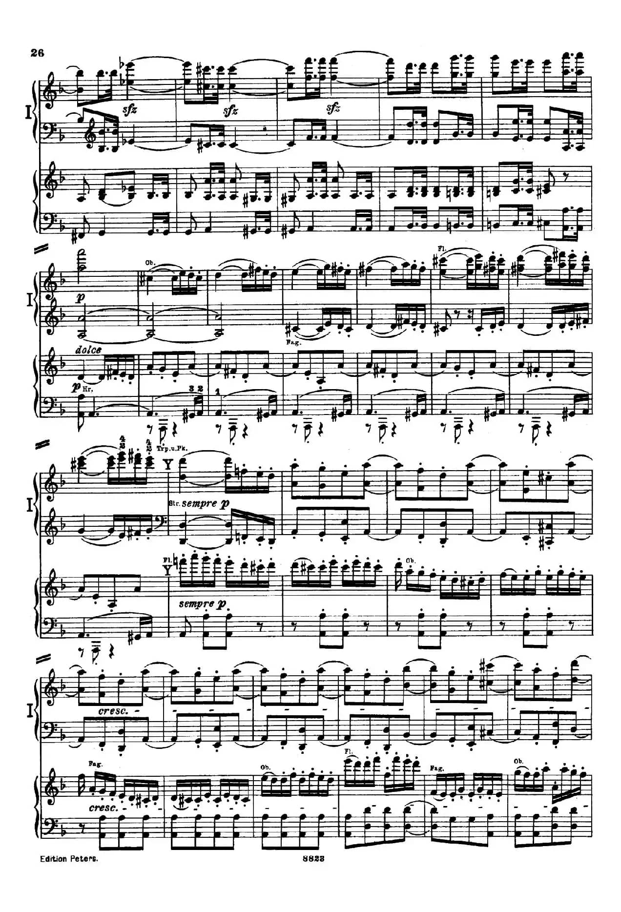 d小调第九交响曲 Op.125(双钢琴P23——32)