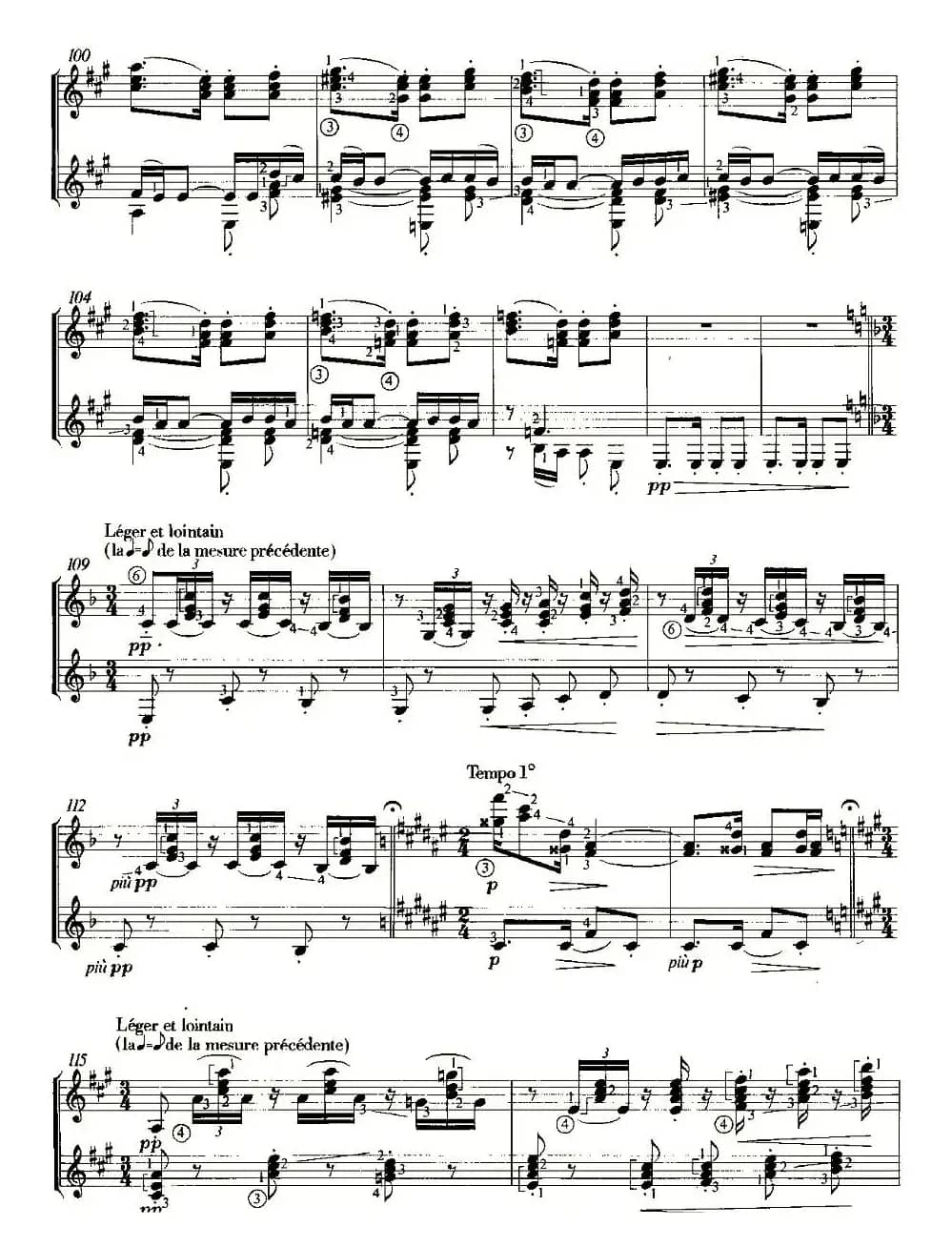 LA SOIRER DANS GRENADE（双吉他）