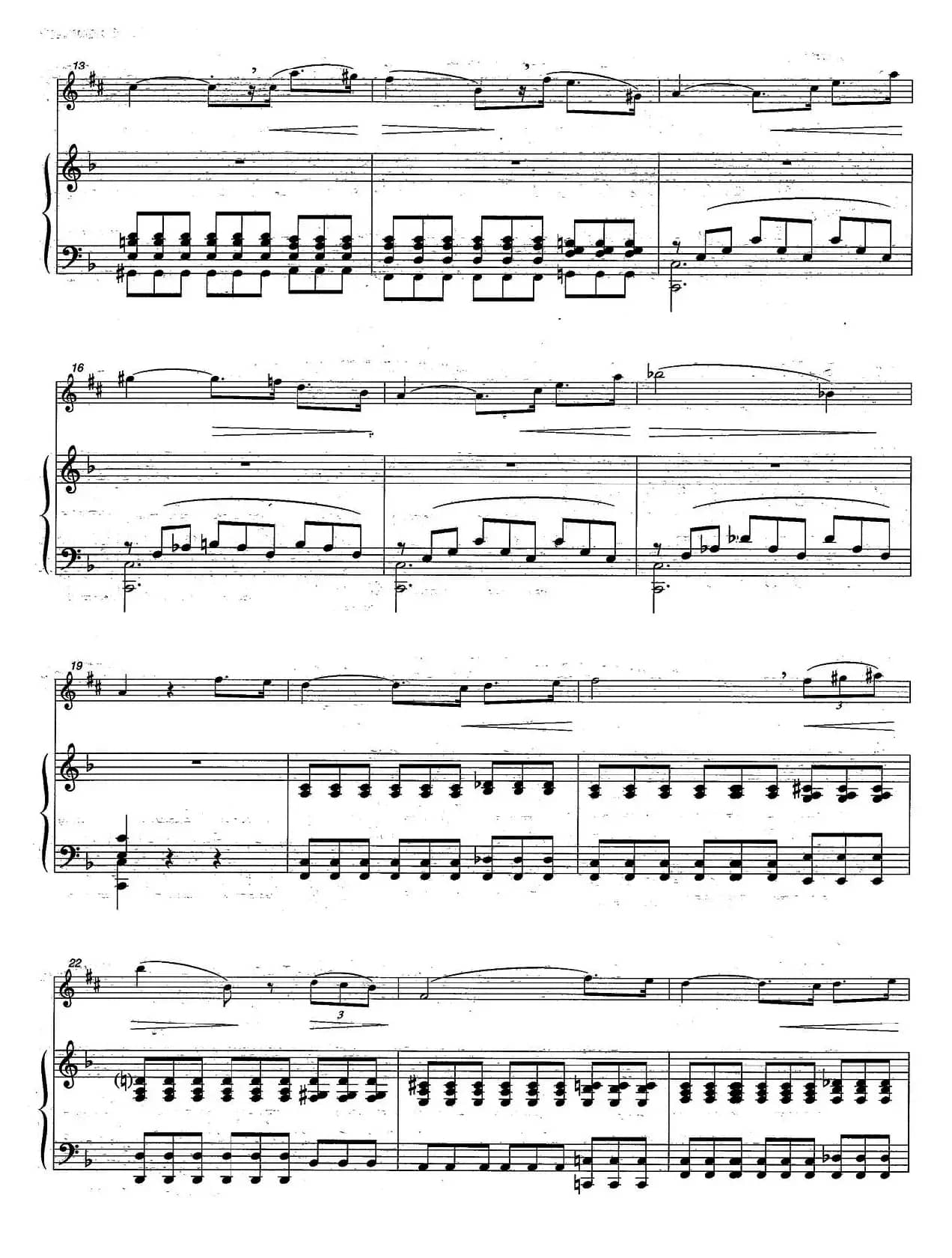 Andante（中音萨克所+钢琴伴奏、版本二）