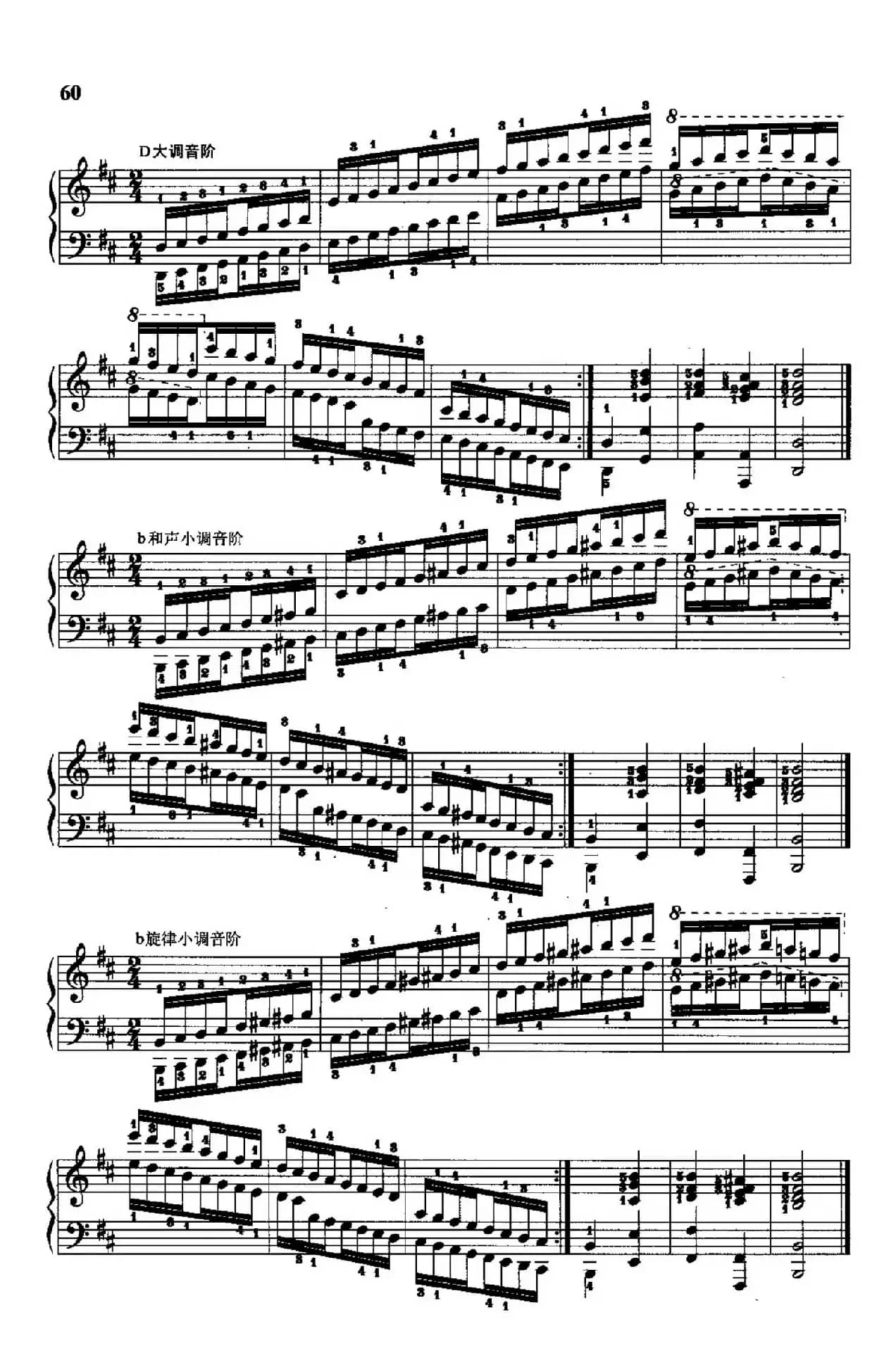 哈农钢琴练指法（第二部分·39）