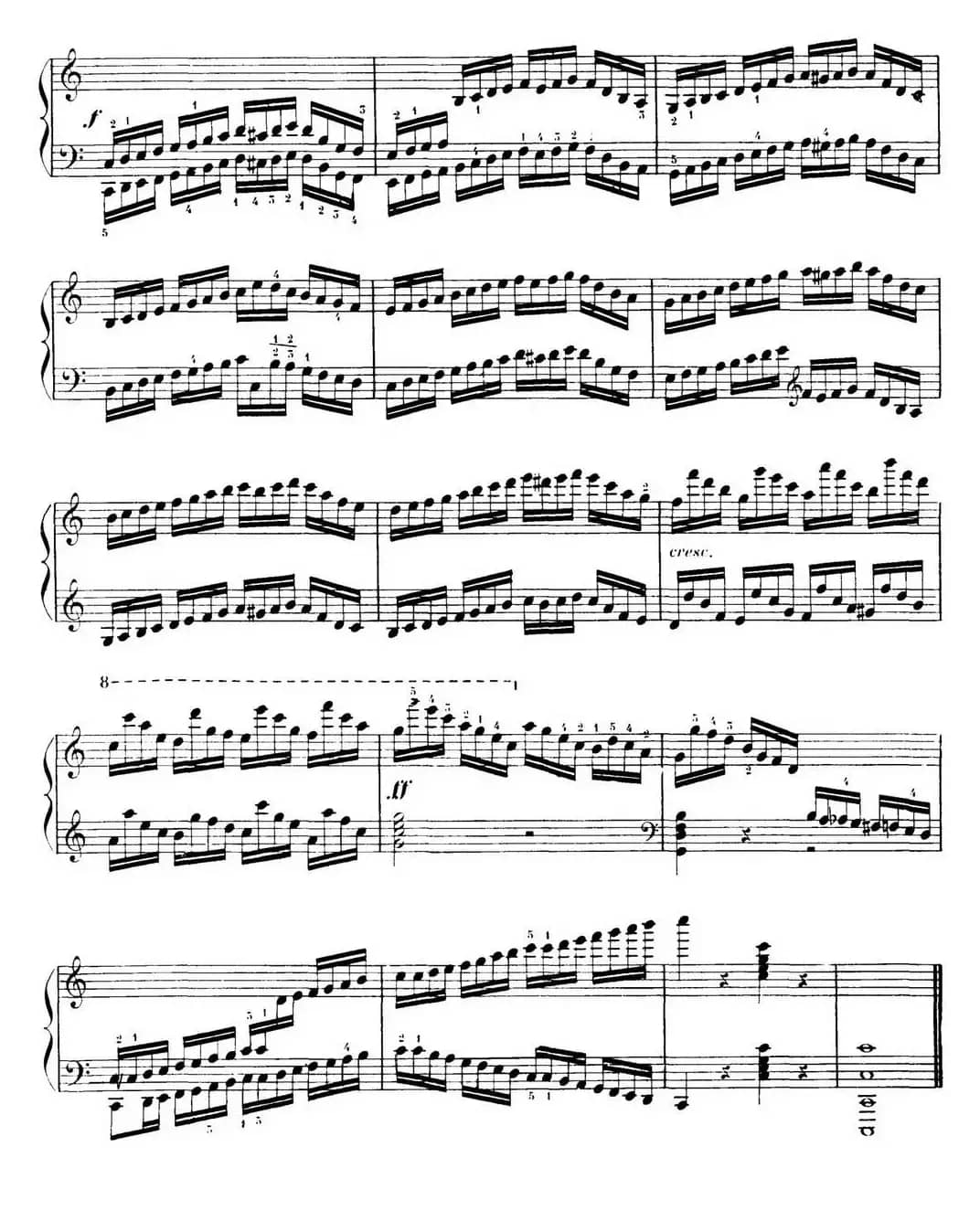 15 Etudes de Virtuosité Op.72 No.5（十五首钢琴练习曲之五）