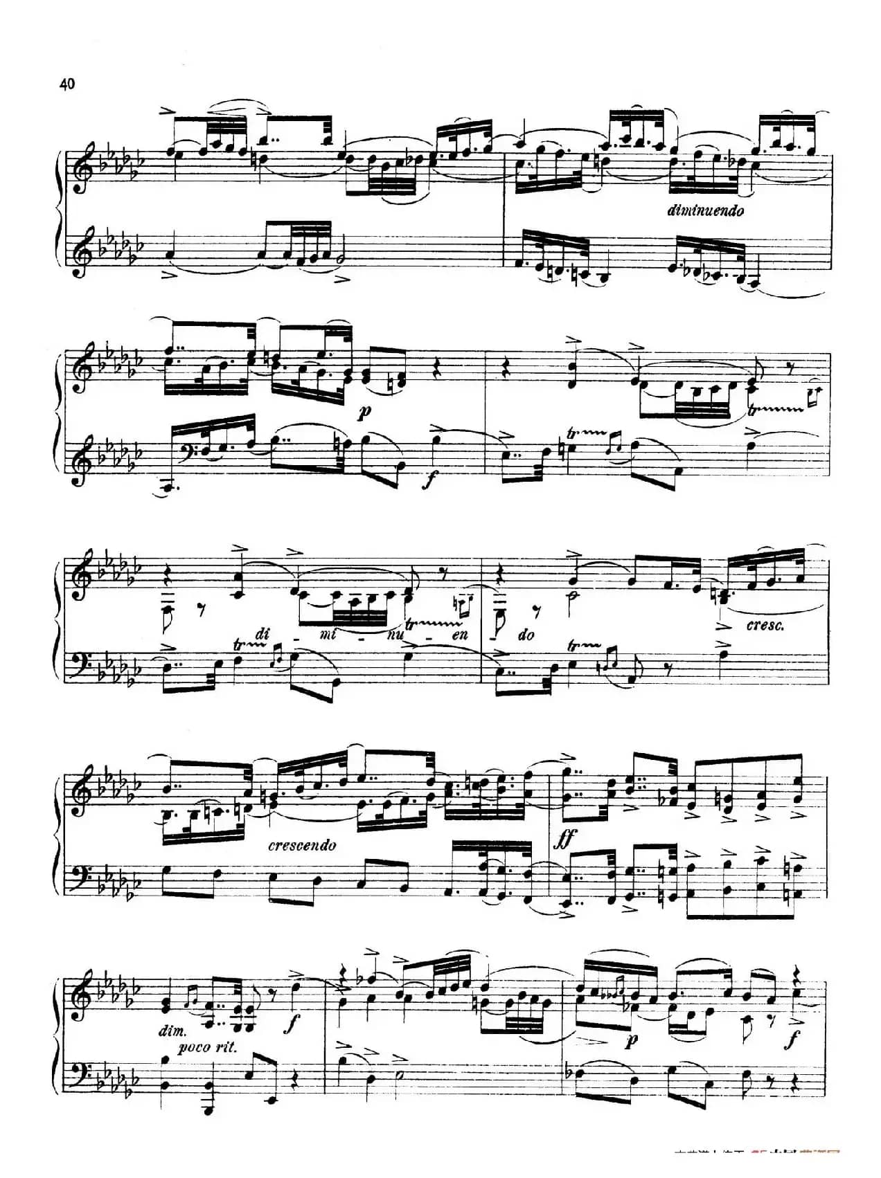 24 Characteristic Pieces Op.36(24首性格小品·8)