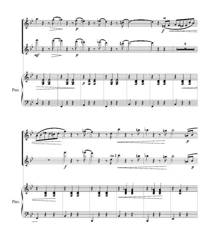 春之声圆舞曲（双钢琴）