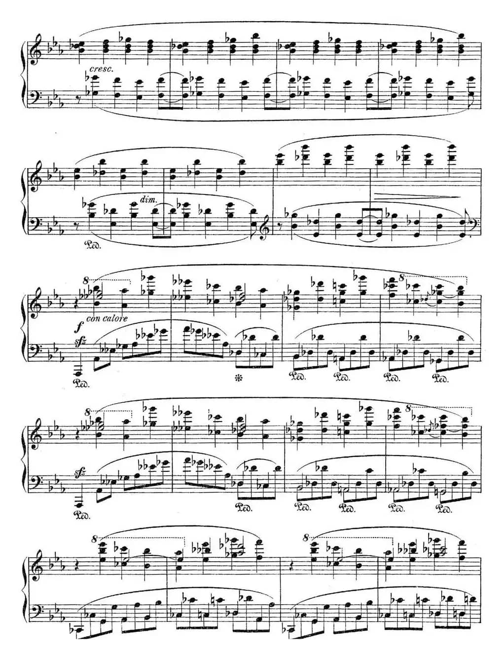 莫什科夫斯基-幻想小品集Op.52（Ⅵ）