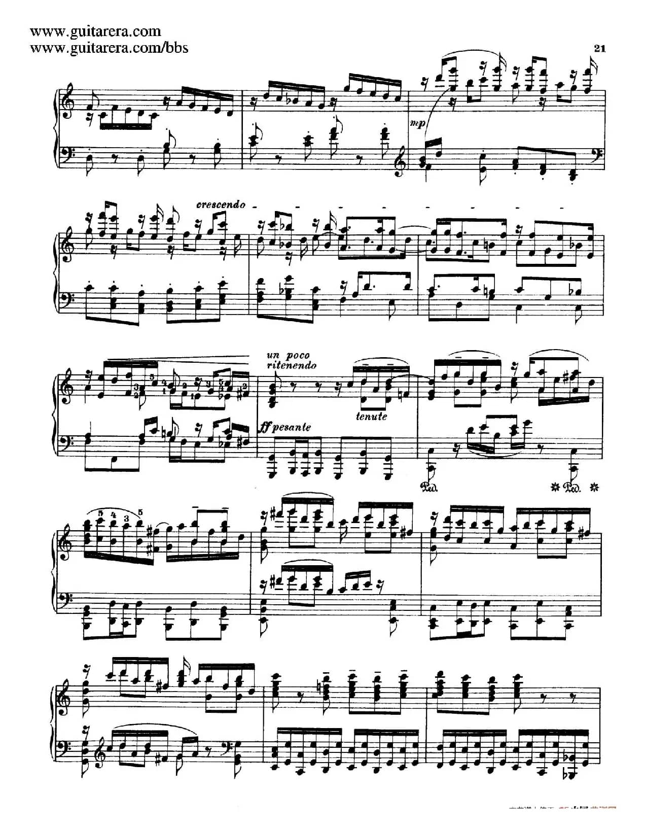 Toccata, Adagio and Fugue in C Major BWV 564 （C大调托卡塔、柔板和赋格）