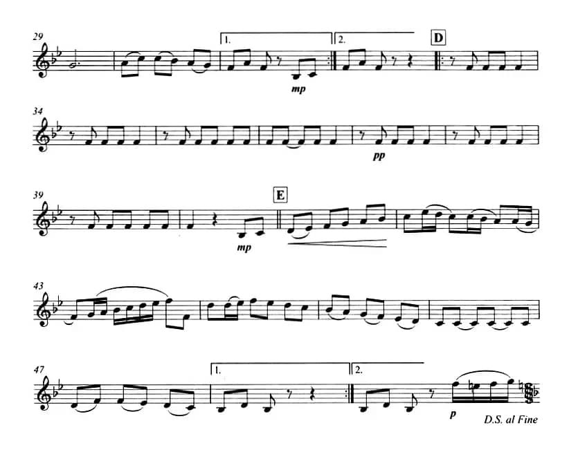 古典小品：小步舞曲（小号）