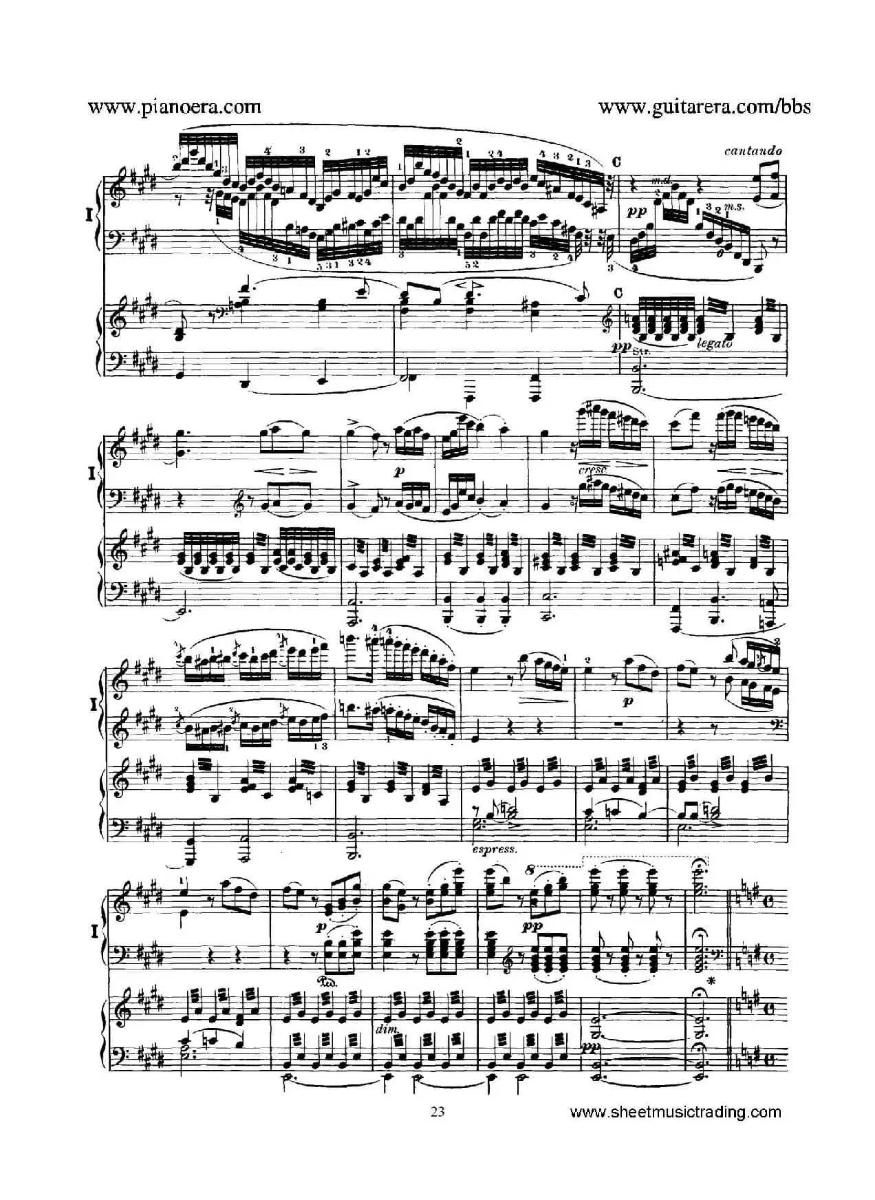 Piano Concerto No.1 in g Minor Op.25(g小调第一钢琴协奏曲·双钢琴)