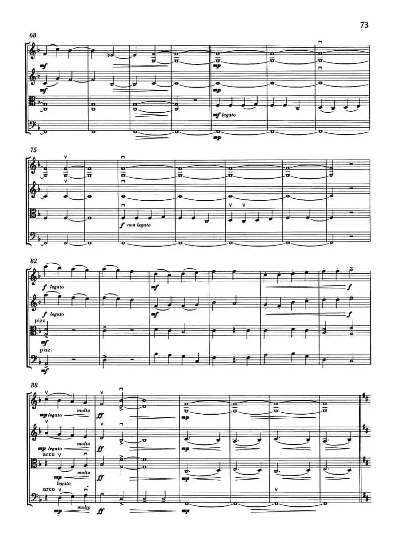 GOOD KING WENCESLAS（弦乐四重奏）