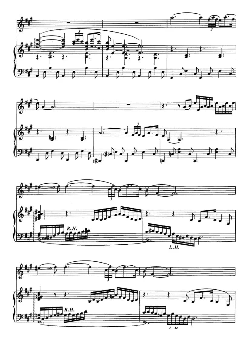 第一二胡协奏曲：第三乐章（二胡+钢琴伴奏）