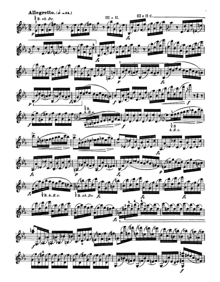 24首小提琴练习曲之19