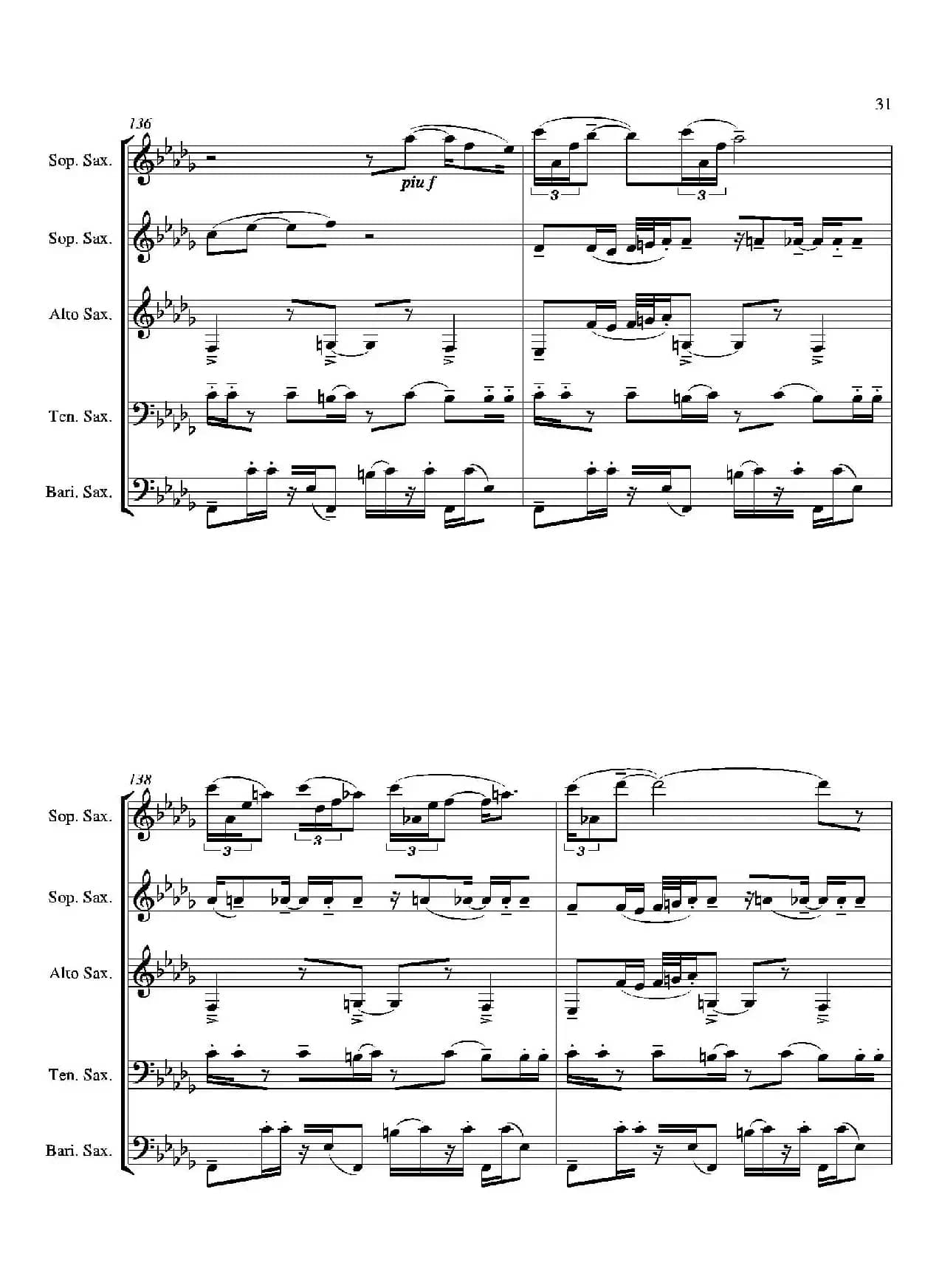 Tango（合奏总谱）