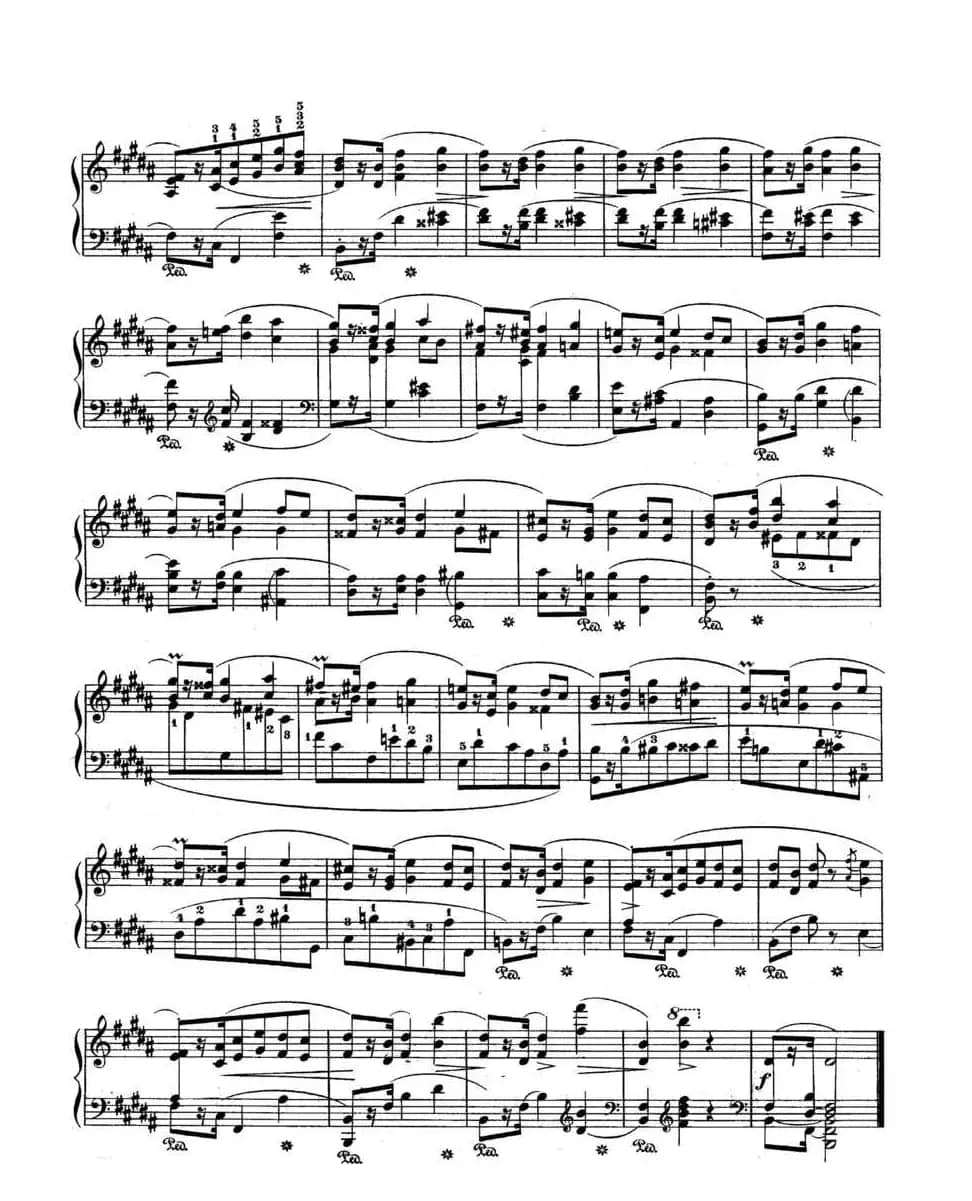 Trois Mazurkas Op·63（3首玛祖卡舞曲-1）