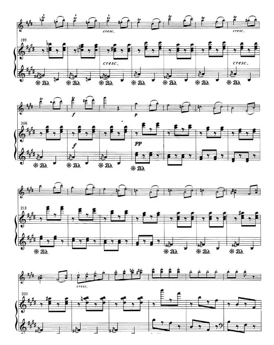 来吧, 凯蒂！Op.32,No.4（小提琴+钢琴伴奏）