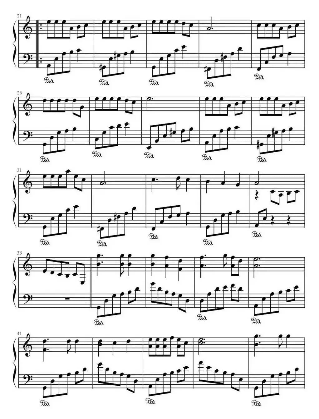 匆匆那年（文武贝钢琴编配）