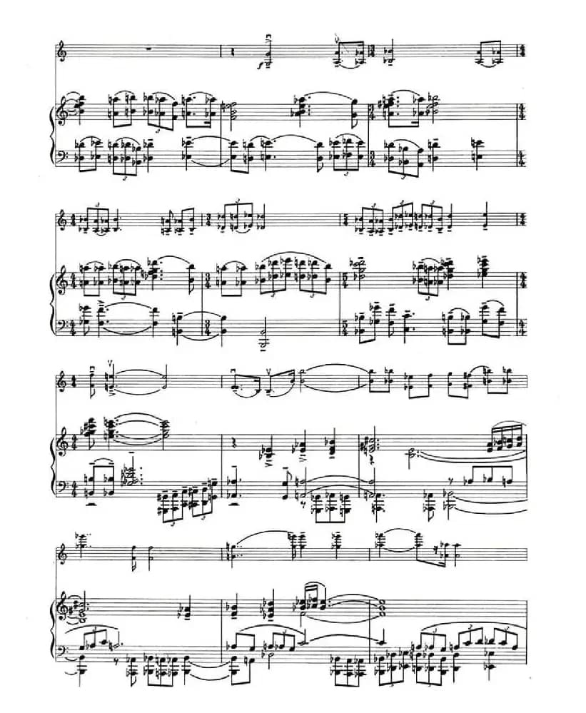 山之女（小提琴+钢琴伴奏）