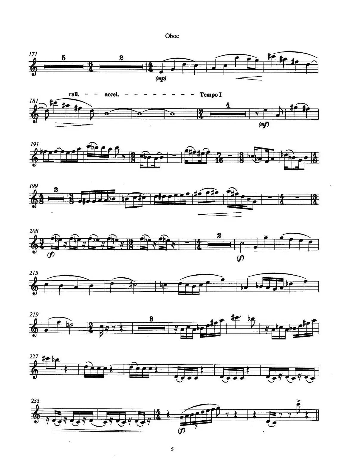 巴松双簧管与钢琴三重奏（1）（双簧管分谱）