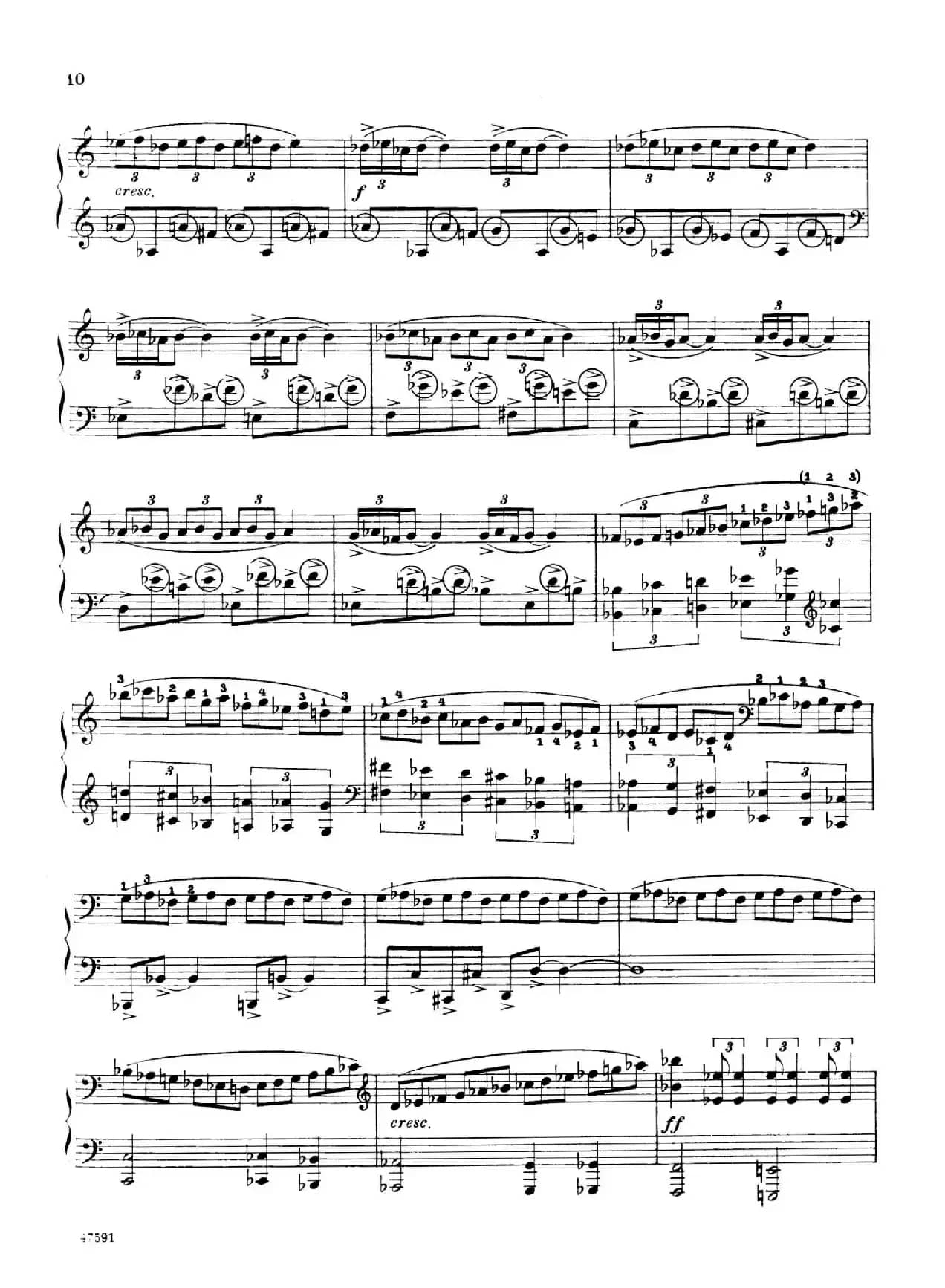 Piano Sonata in E-flat Major Op.95（降E大调钢琴奏鸣曲·Ⅰ）