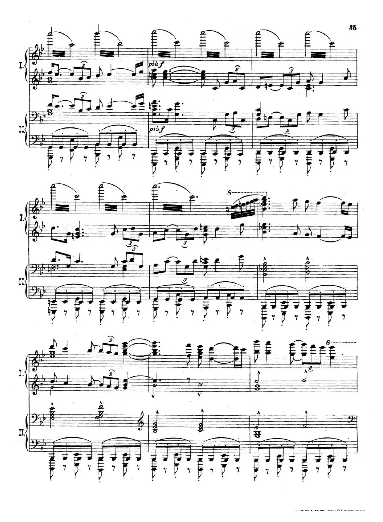 The Pines of Rome（交响诗《罗马的松树》·双钢琴）（第四部分：阿皮亚大道上的松树）