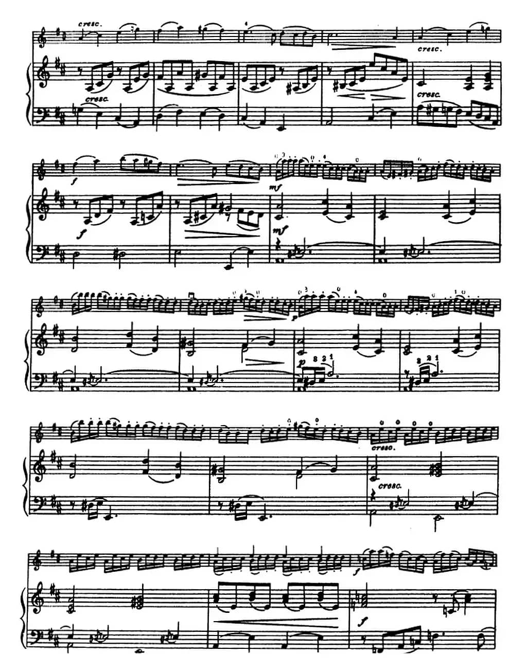 塞茨初级小提琴协奏曲Op.22（D大调学生协奏曲）