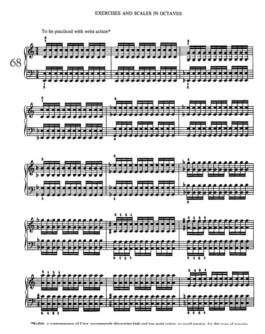 Technical Exercises S.146（李斯特钢琴技巧练习 BOOK Ⅶ）