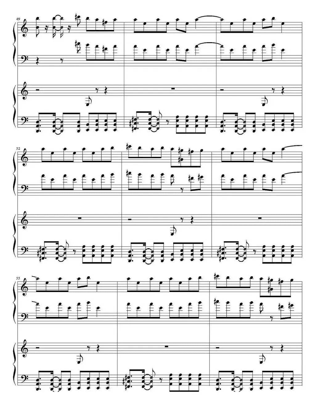 Colors （四手联弹）