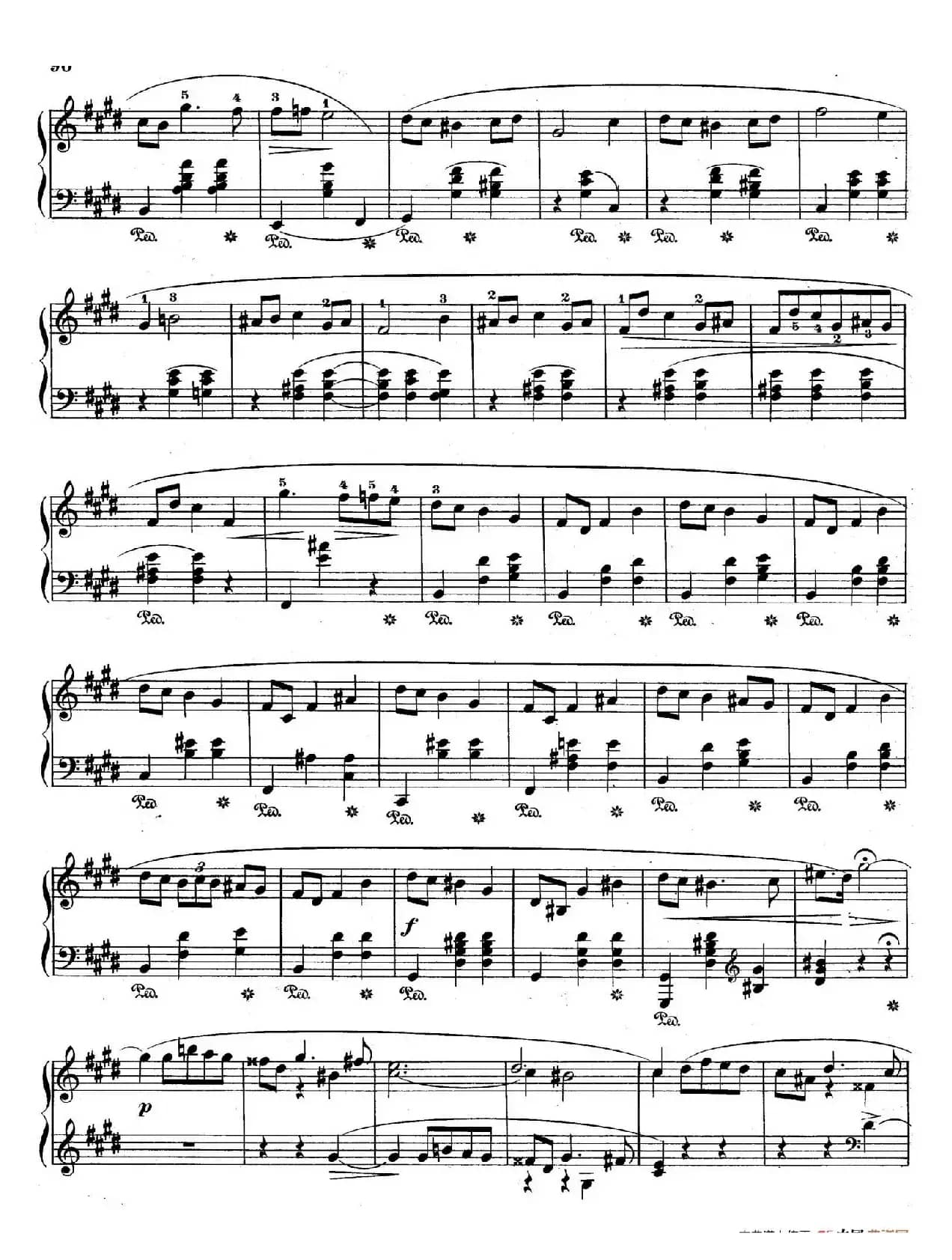 Trois Mazurkas Op.50（3首玛祖卡舞曲·3）