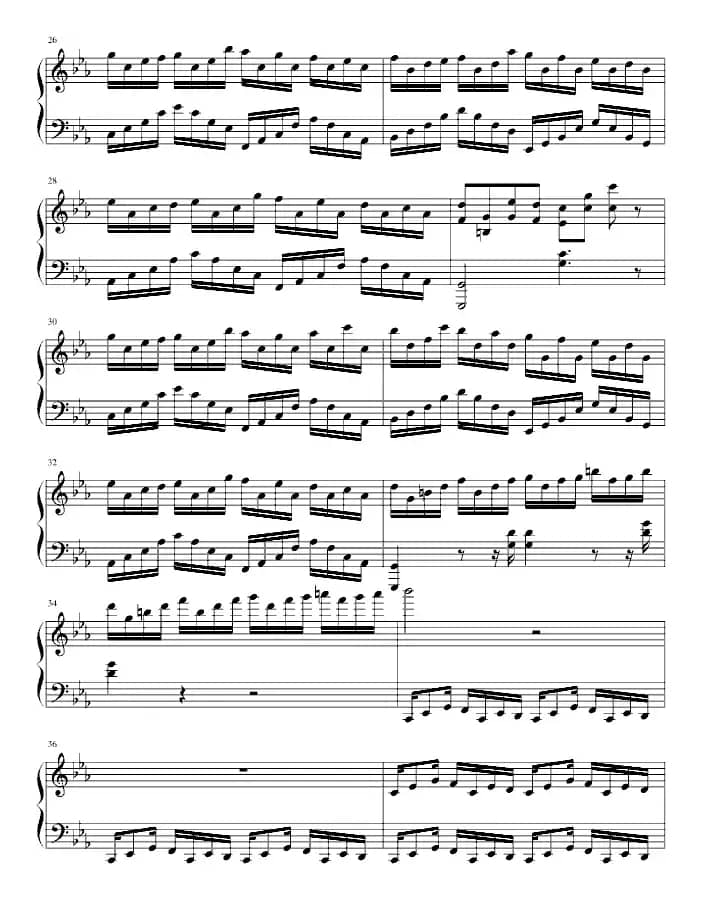 Croatian Rhapsody（克罗地亚狂想曲）（风惊制谱版）