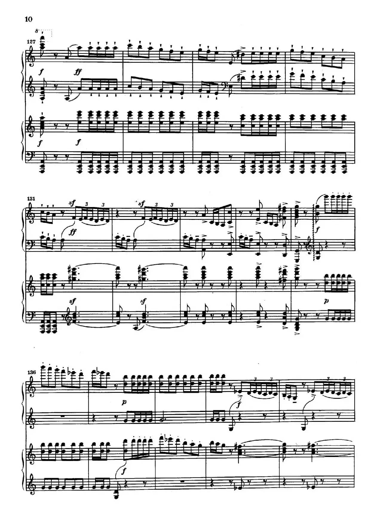 Introduction et Rondo Capriccioso Op.28（引子与随想回旋曲·双钢琴）