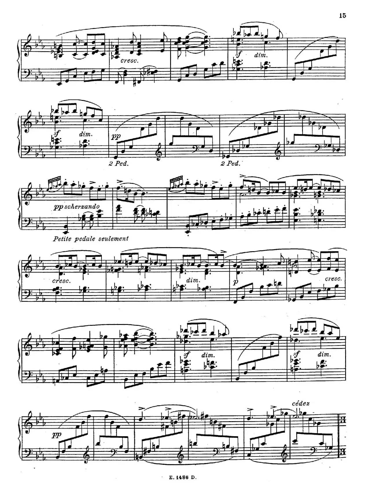 Sonate Romantique Op.3（浪漫奏鸣曲·Ⅱ）