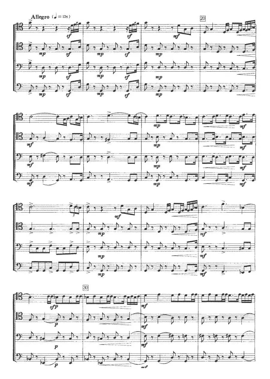 召唤（长号四重奏、饶余燕作曲版）