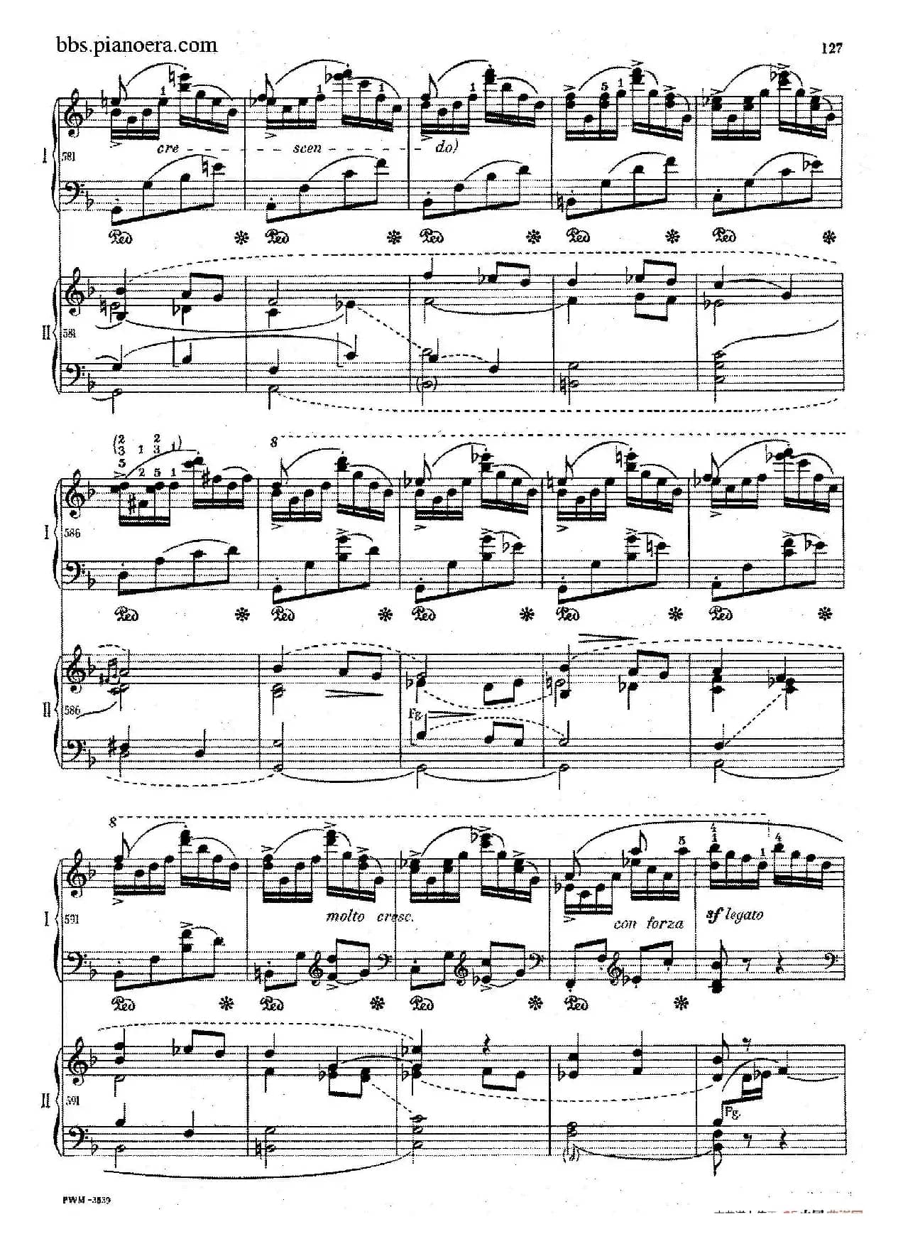 Krakowiak Grand Rondo de Concert Op.14(克拉科维克音乐会用大回旋曲·双钢琴版)