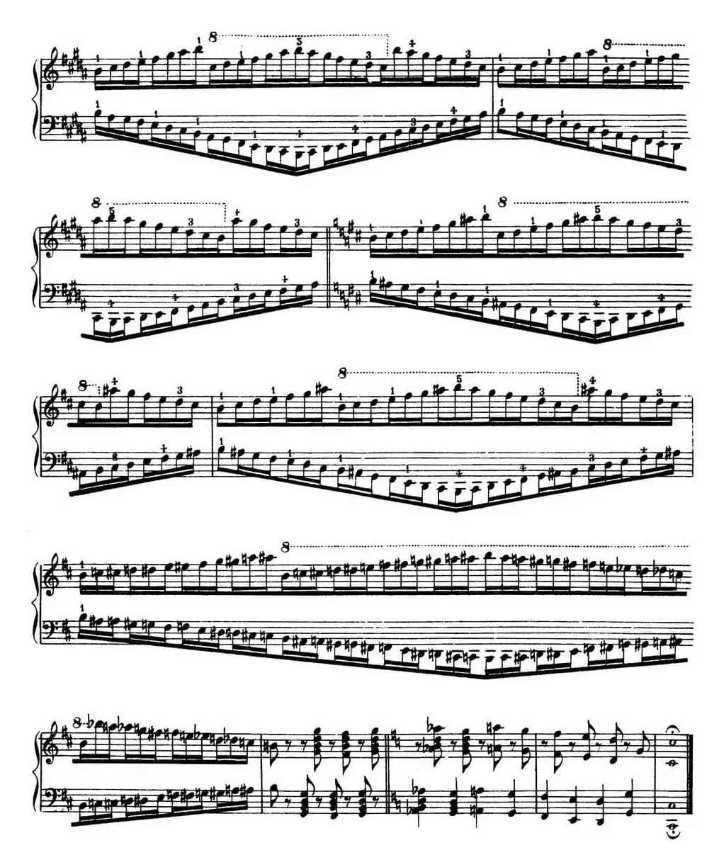 Technical Exercises S.146（李斯特钢琴技巧练习 BOOK Ⅳ）