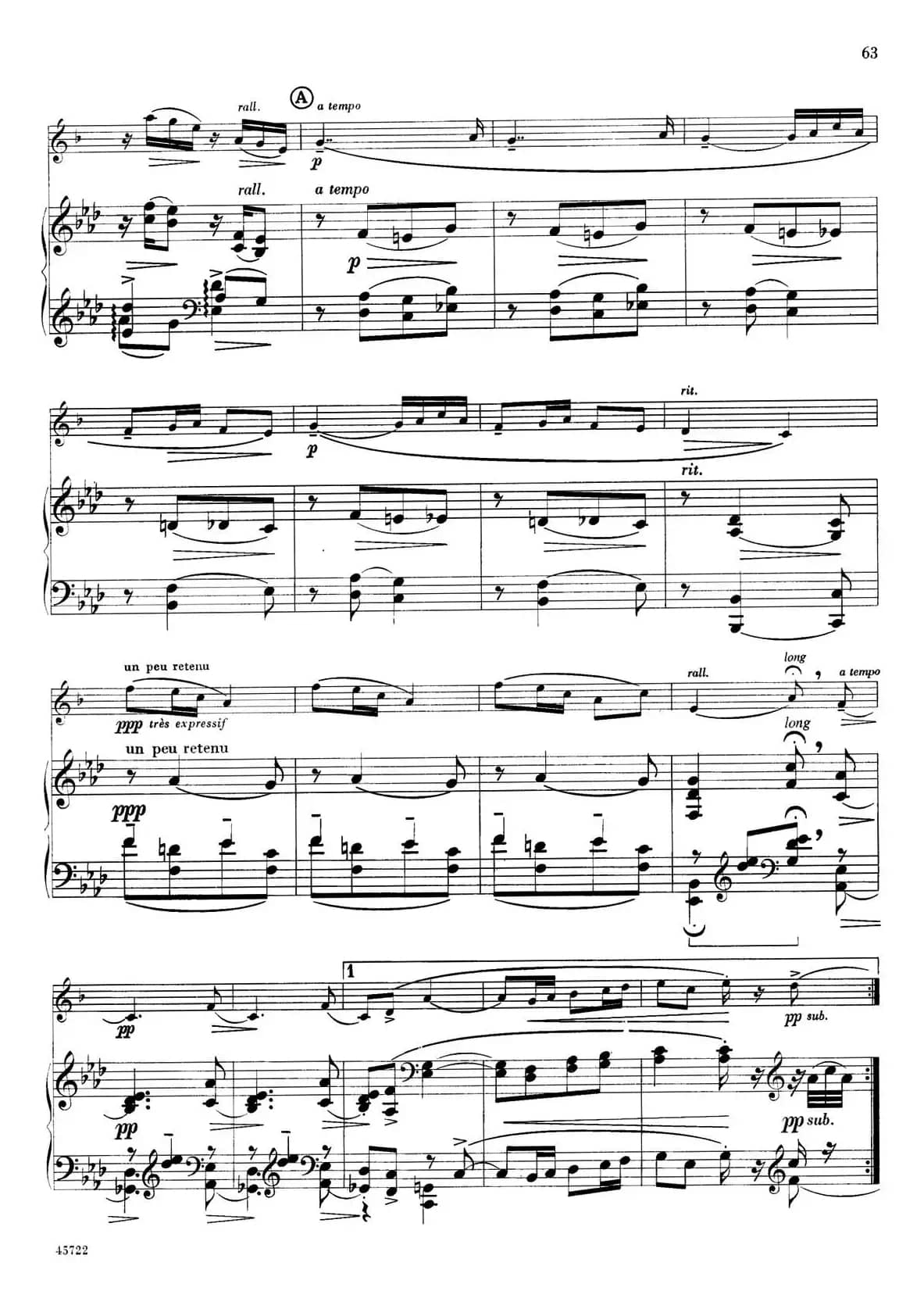 15首古典萨克斯独奏曲：14、sonatine（中音萨克斯+钢琴伴奏）