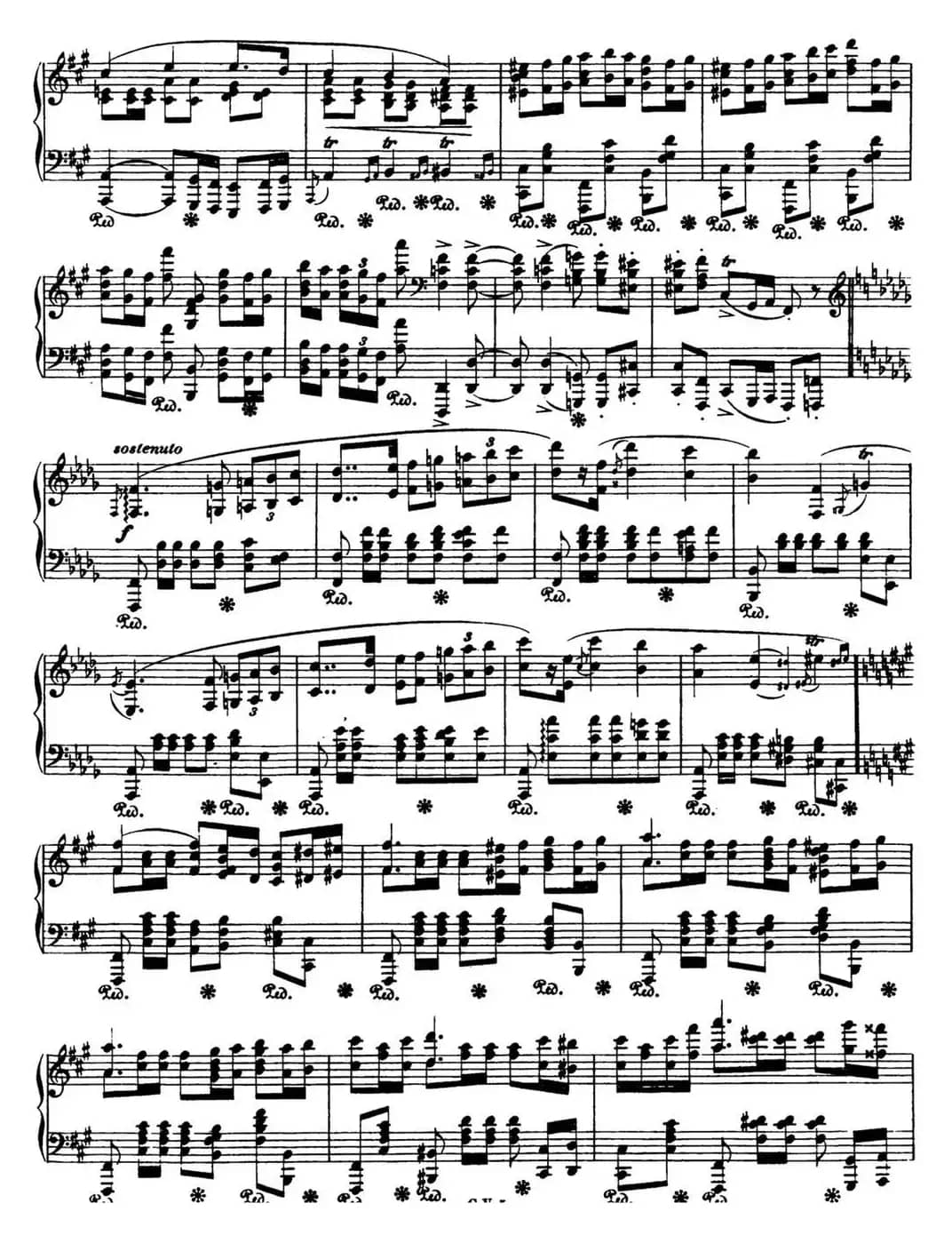 肖邦 波兰舞曲 Op.44 升f小调 Polonaise