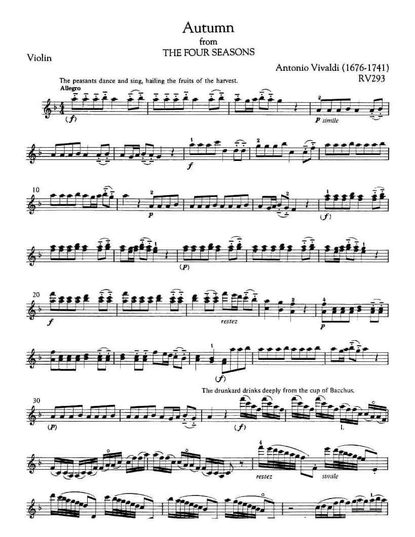 Autumn from The Four Seasons（四季之秋）