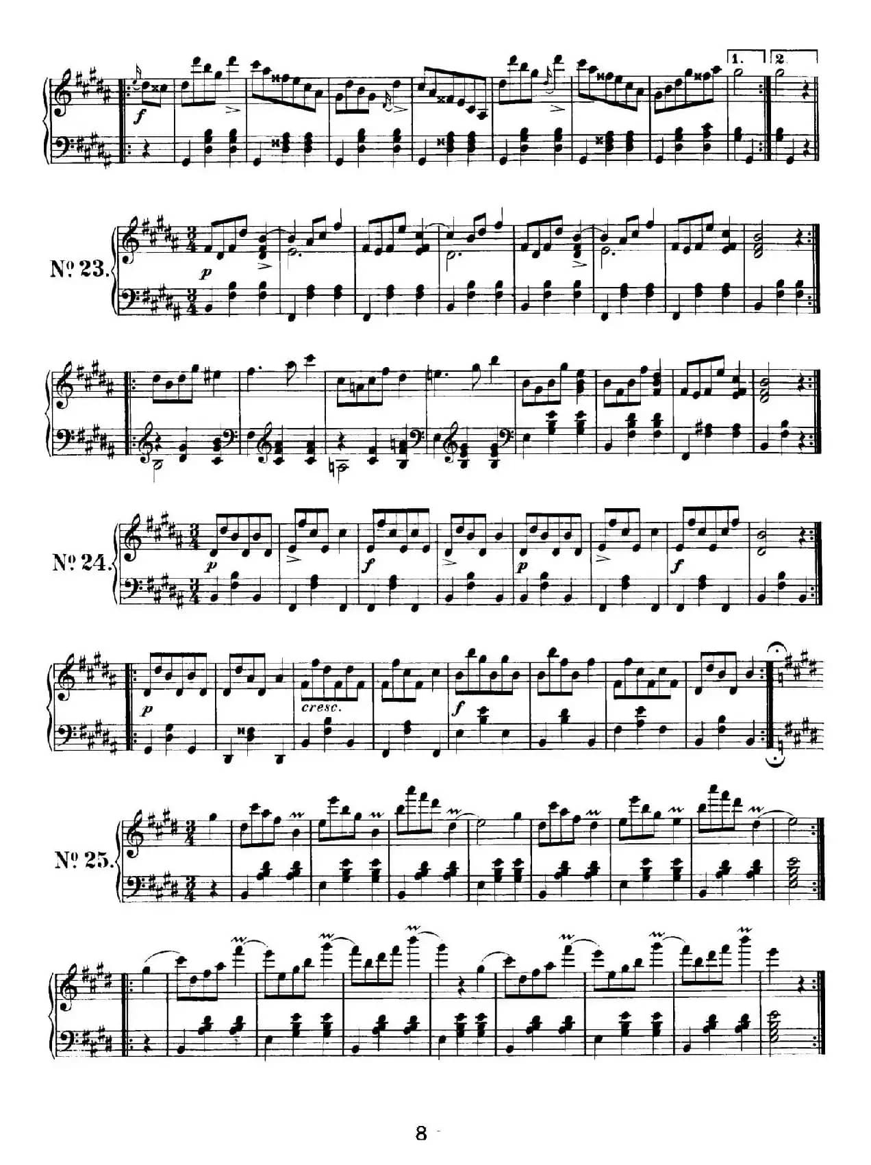 36 Original Dances D.365 Op.9（36首原创舞曲集）