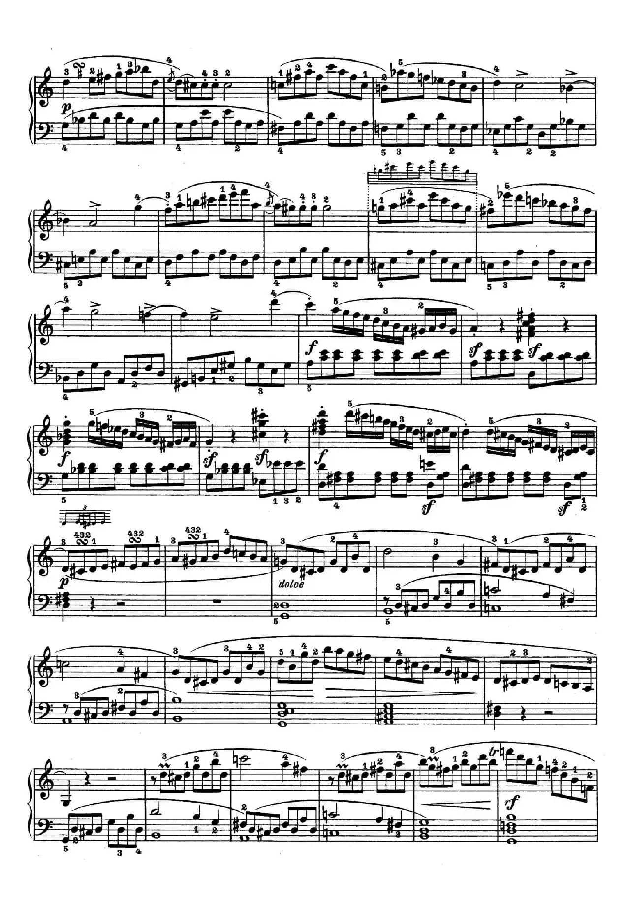 Piano Sonata in C Op.2 No.3（C大调第三钢琴奏鸣曲）