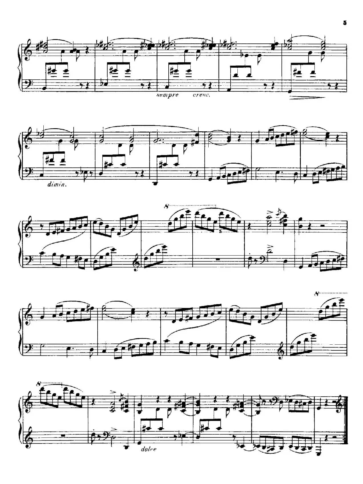 Petite Sonate Dans La Forme Classique Op.9（古典小奏鸣曲）